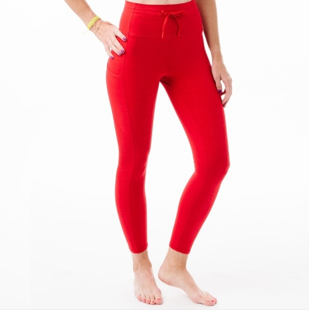 ZYIA Red Lined BattleShip Pocket Drawstring Lux 7/8 (Size: 2)